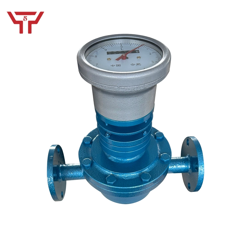 Carbon Steel Mechanical Display High-Viscosity High-Precision Oval Gear Flowmeter