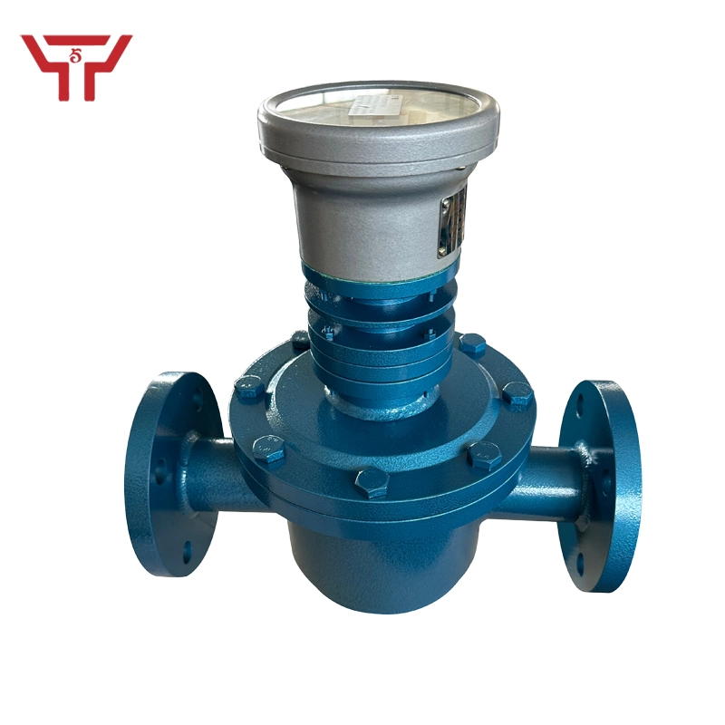 Carbon Steel Mechanical Display High-Viscosity High-Precision Oval Gear Flowmeter