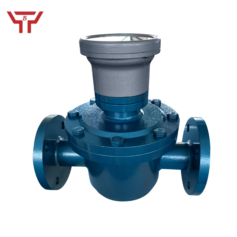 Carbon Steel Mechanical Display High-Viscosity High-Precision Oval Gear Flowmeter