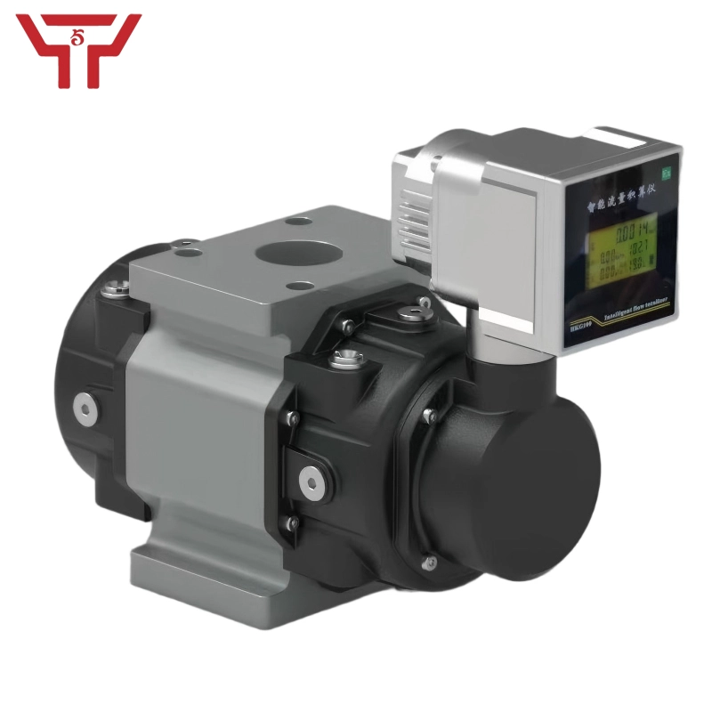 Roots flow meter