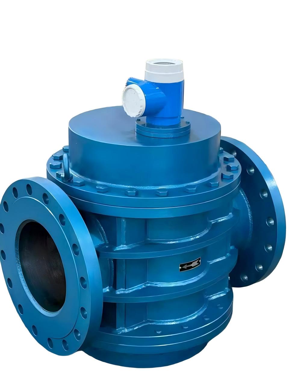 Helical rotor flow meters