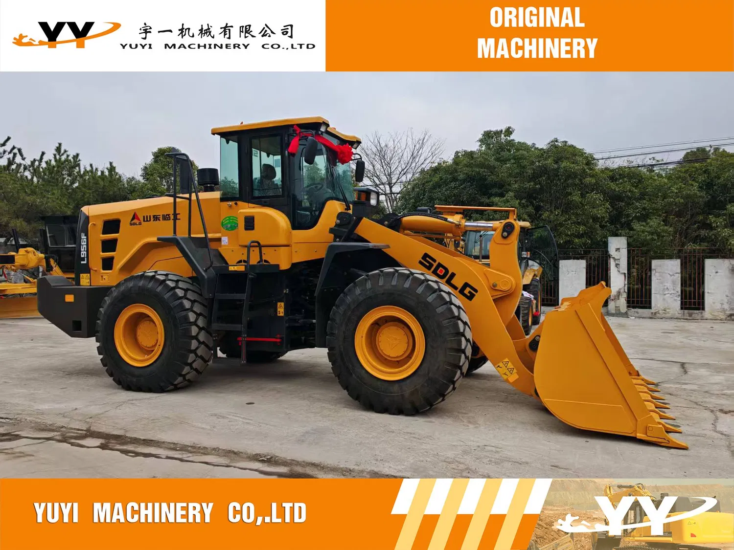 Discover the Power of the Used SDLG L956F Wheel Loader with Yuyi Machinery
