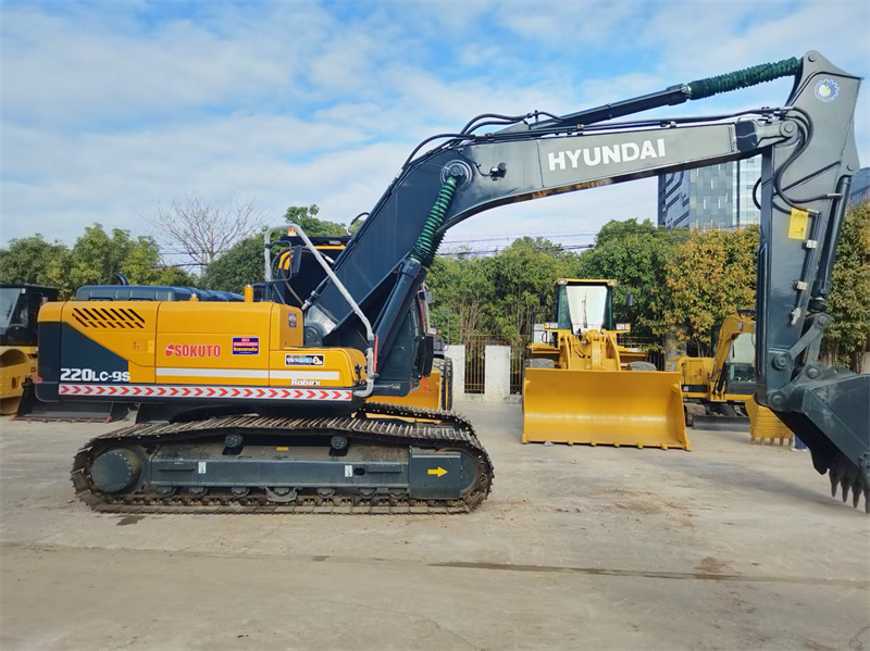 Original South Korea Used Hyundai R220lc-9s Crawler Excavator For Sale