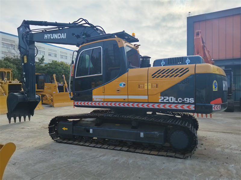 Original Korea Used Hyundai R220LC-9S Crawler Excavator For Sale