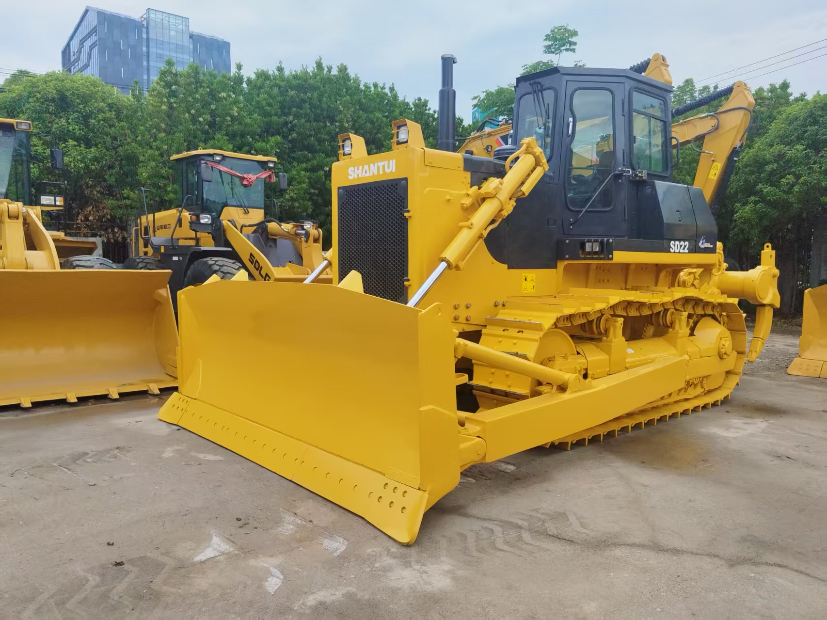 SECOND HAND SHANTUI SD22 BULLDOZER SUPPLIER