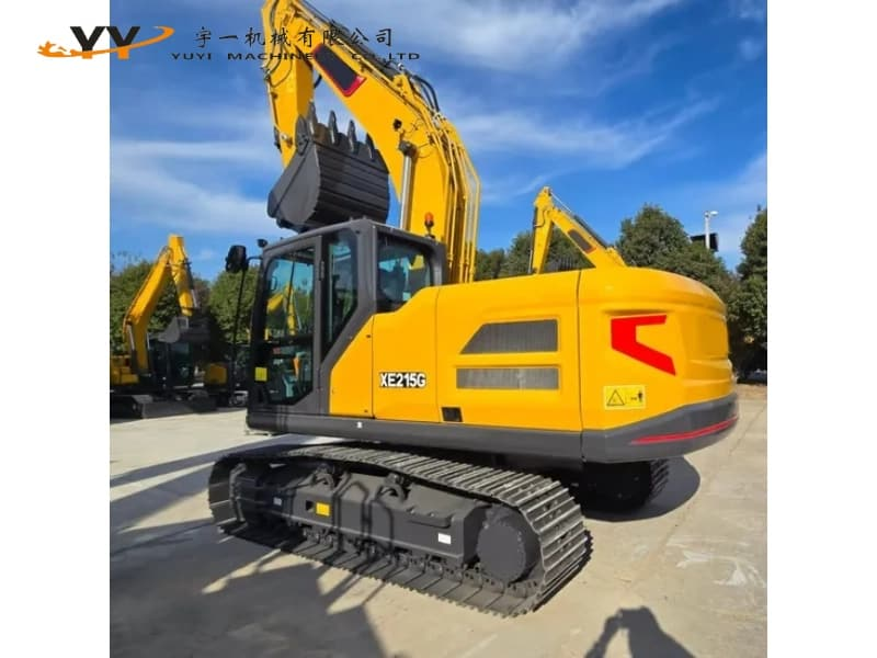 Heavy-Duty XE215G Hydraulic Excavator with CE/ISO Certification