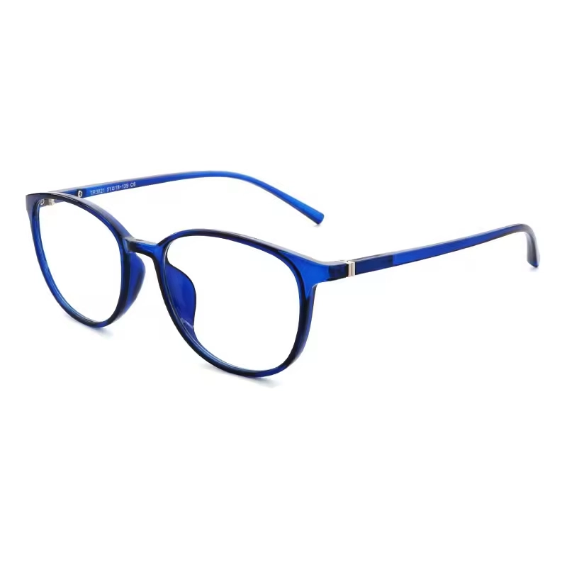 Lunettes rondes anti-lumière bleue Tr90