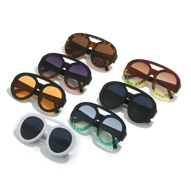 Double Bridge Heavy Sunglasses
