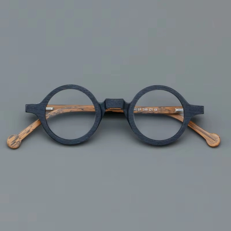Wood Round Eyewear