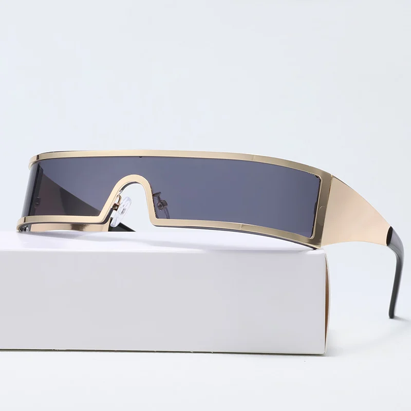 Futuristic Integrated Sunglasses