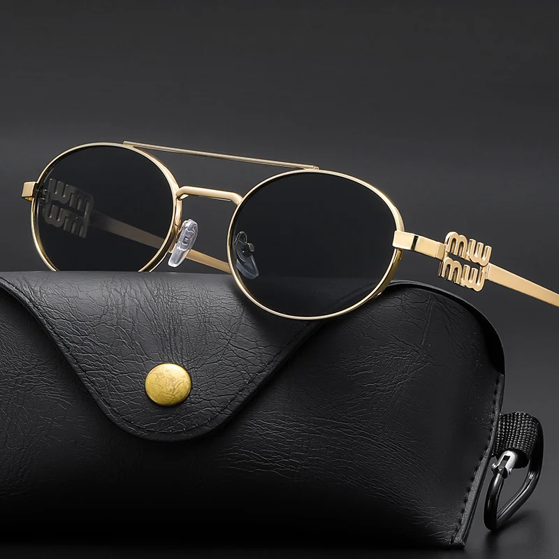 Oval-shaped Premium Sunglasses