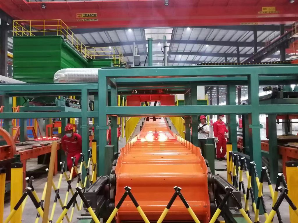 Automatic High Chrome Grinding Ball Production Line