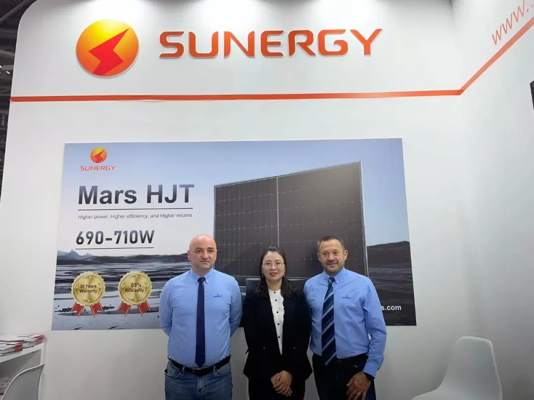 SUNERGY Made a Wonderful Appearance in Intersolar Europe2023