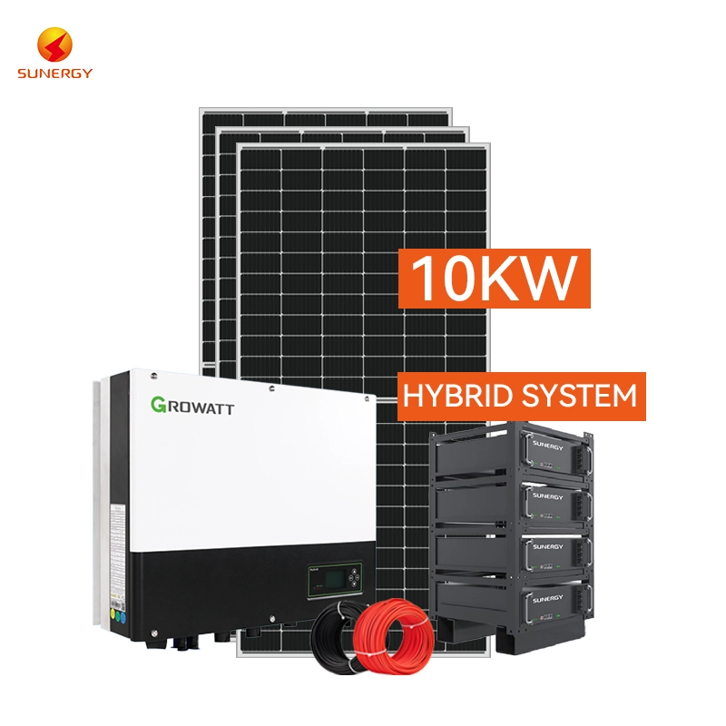 Kit de système solaire hybride 10kw