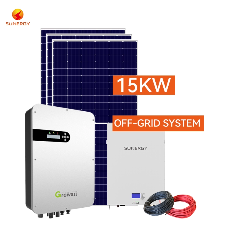 15kw离网太阳能发电系统