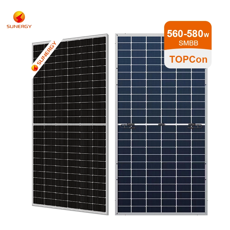 全新 N 型 TOPCon 双面 SMBB 单晶太阳能电池板