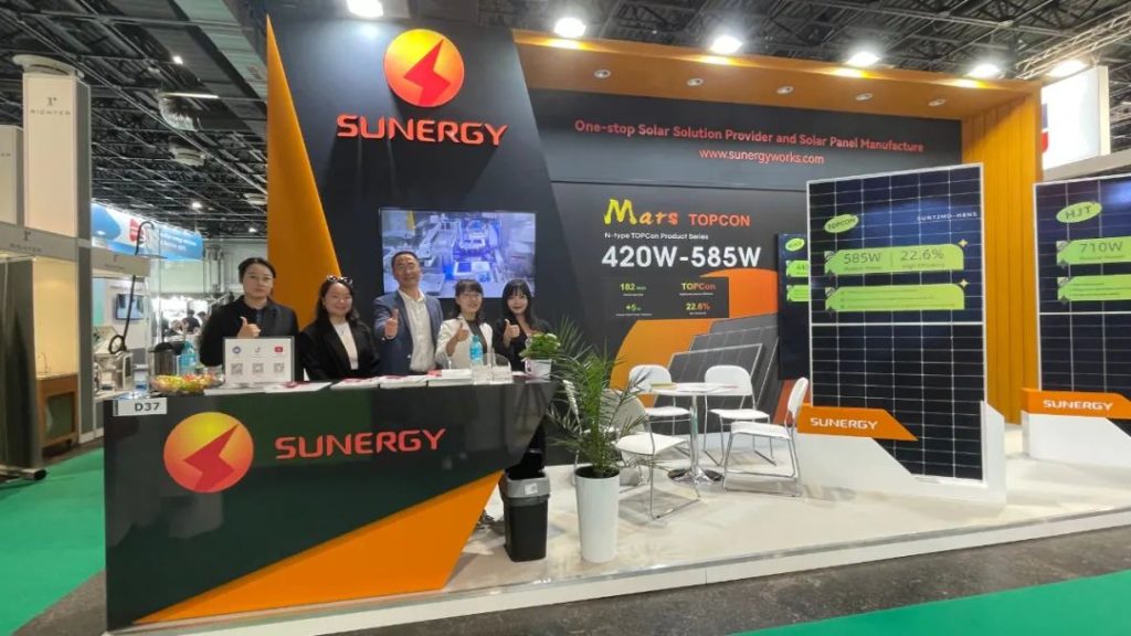 Shining in Budapest | SUNERGY’ RENEO Hungarian renewable energy exhibition concluded successfully