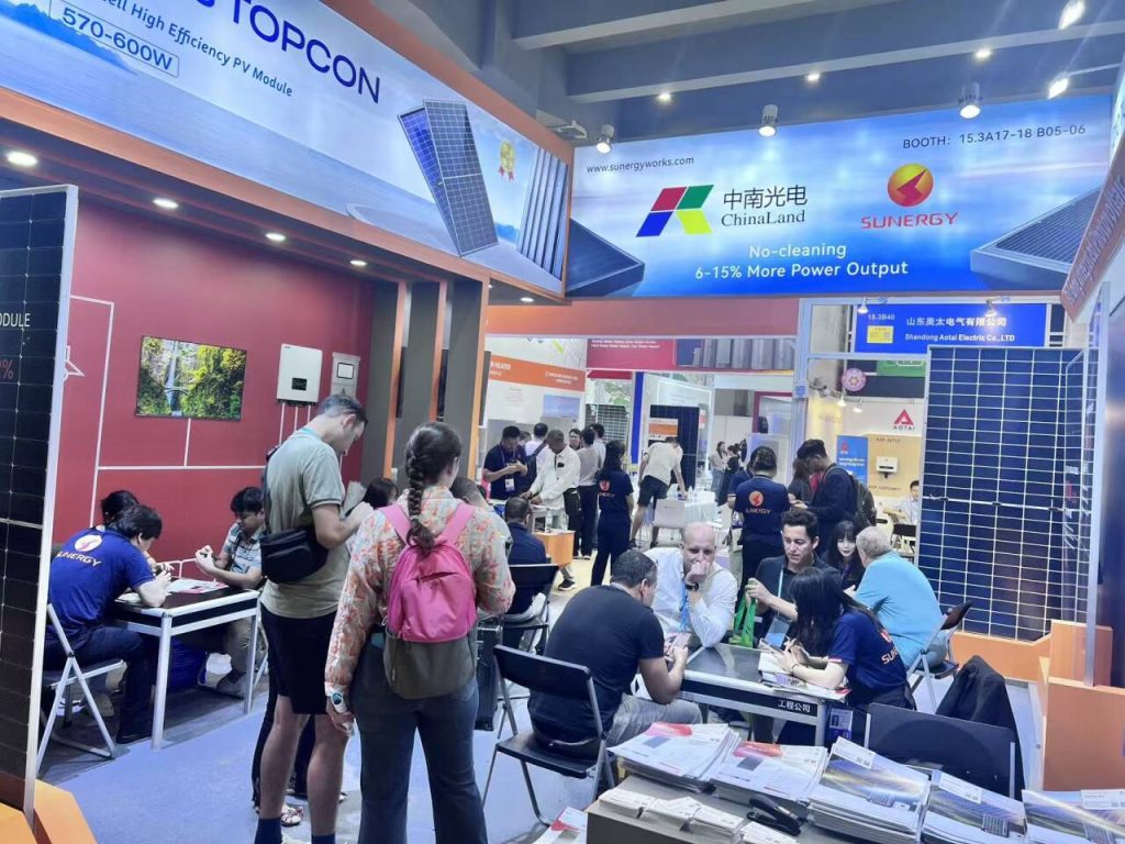 Sunergy Shines at the 138th Canton Fair, Showcasing Cutting-Edge Green Energy Innovations