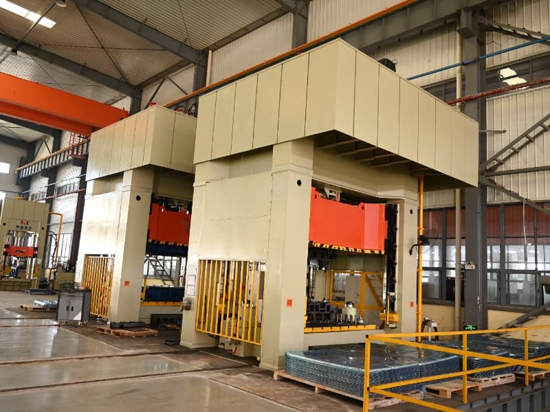 Reintroduce the 800-ton and 630-ton hydraulic presses 