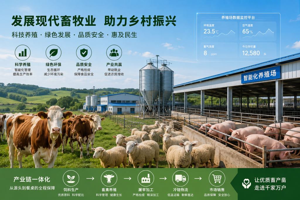 畜牧行业智能化趋势大揭秘：科技重塑传统养殖的未来图景
