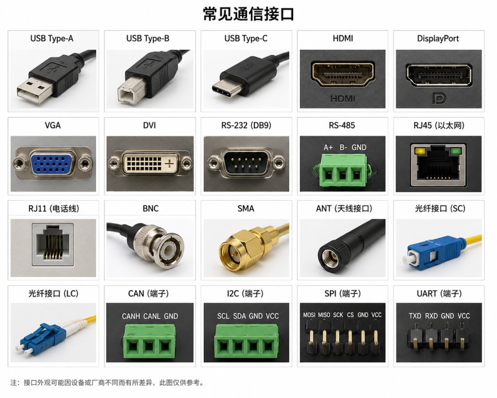 工业设备怎么“聊天”？聊聊几种常见的通信接口