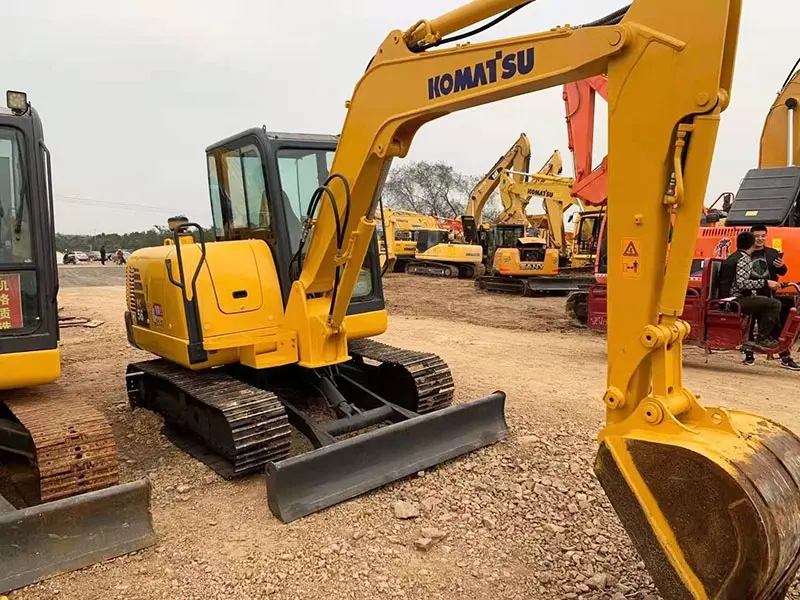 Used Komatsu PC56 excavator