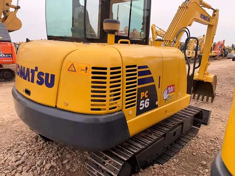 Used Komatsu PC56 excavator