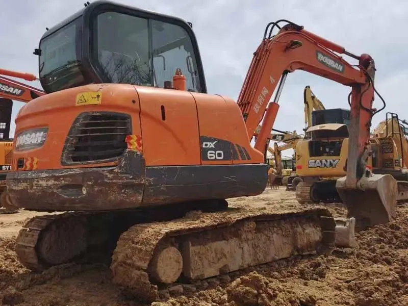 Doosan DX60 Used excavators for sale