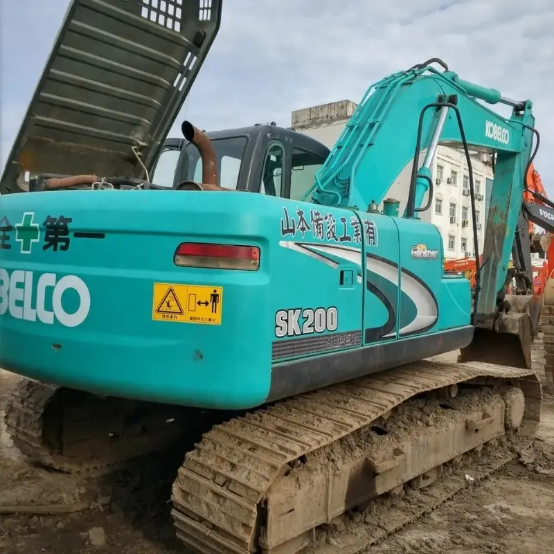 Used Kobelco SK200D Certified pre-owned excavators