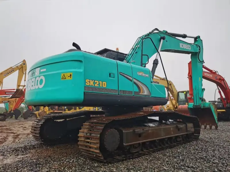 Used Kobelco SK210 Certified pre-owned excavators