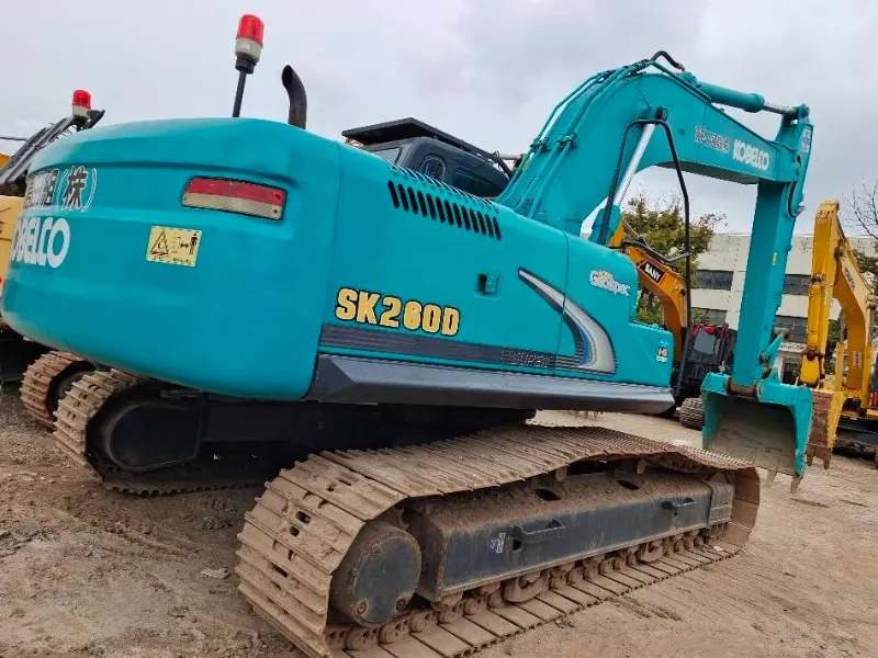 Excavadoras usadas Kobelco SK260D certificadas de segunda mano