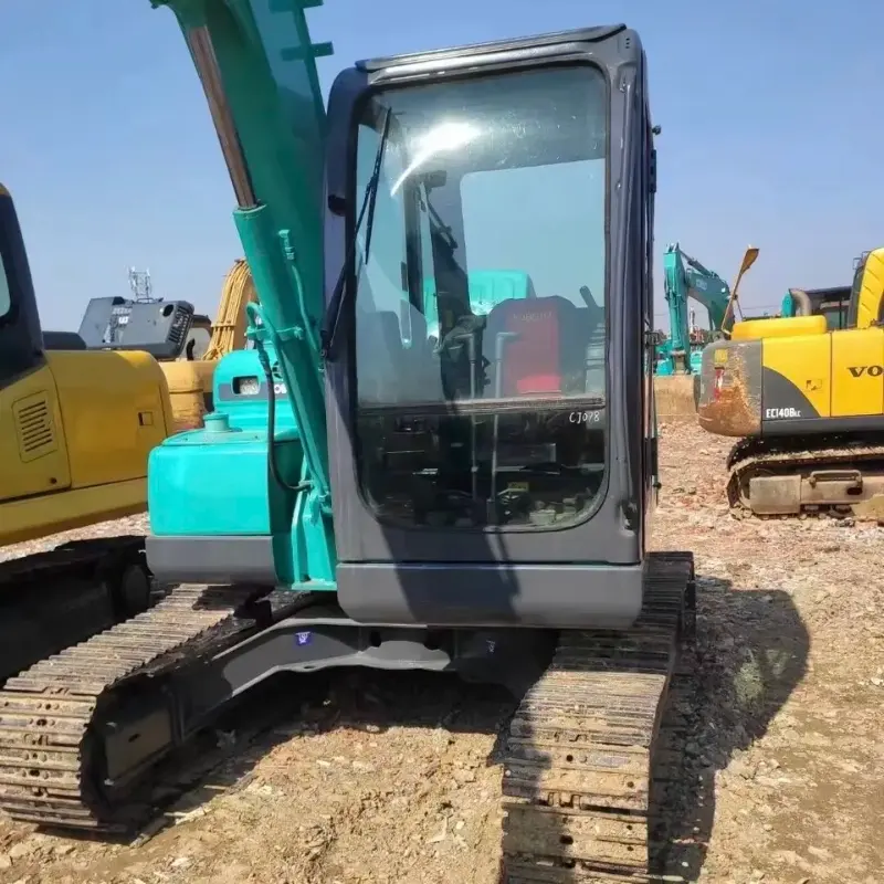 Escavadoras usadas certificadas Kobelco SK75 usadas