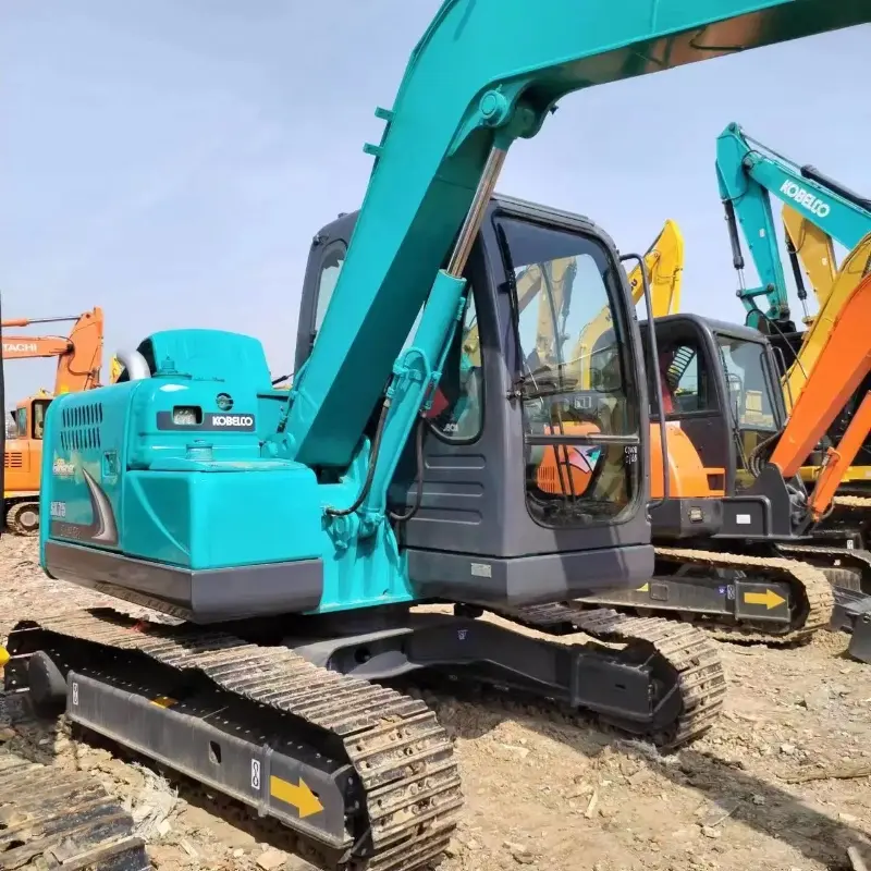 Escavadoras usadas certificadas Kobelco SK75 usadas