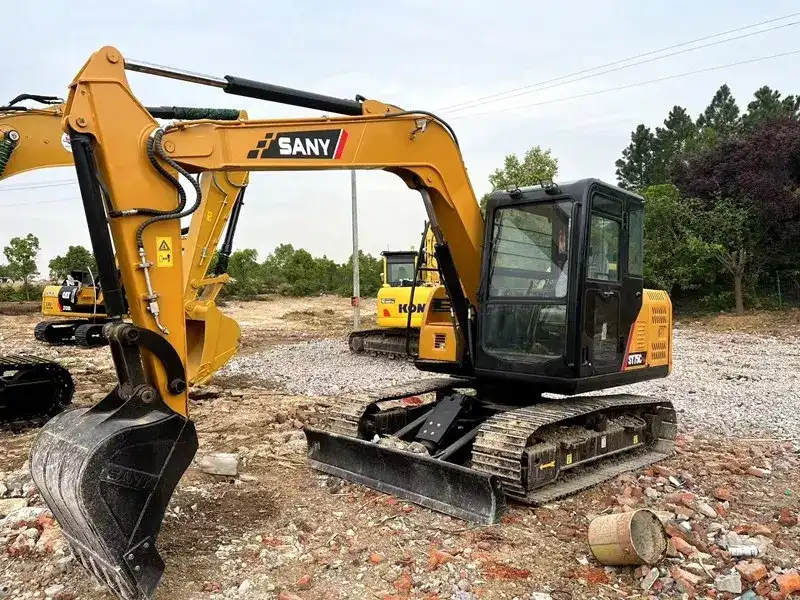 Sany 75C Excavator Gently used excavator machinery