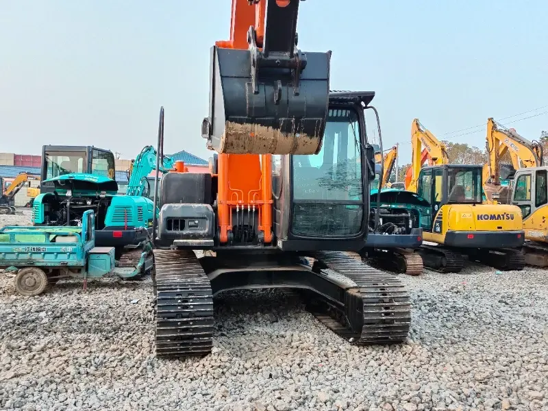 Used Hitachi 120 Excavator Crawler Excavator Overall appearance