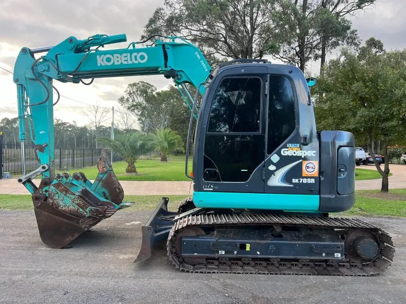 Escavadoras usadas usadas com certificação Kobelco SK70