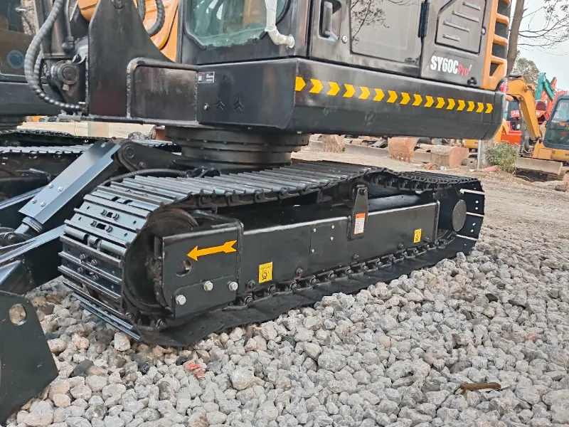 Used Sany 60 Excavator Crawler excavators Left track