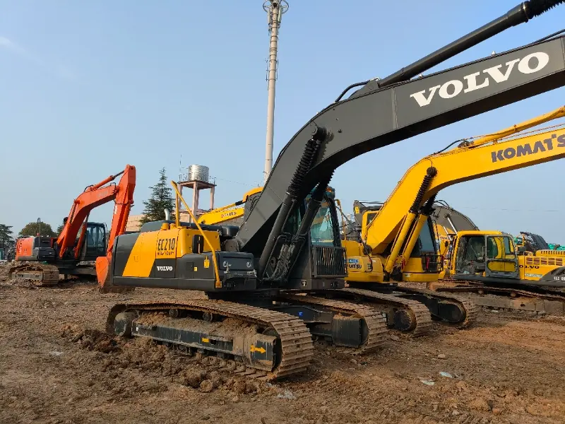 Used Volvo EC210DL excavator