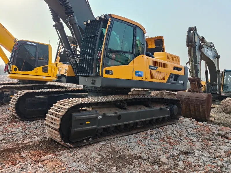 Used Volvo EC480Dl excavator project