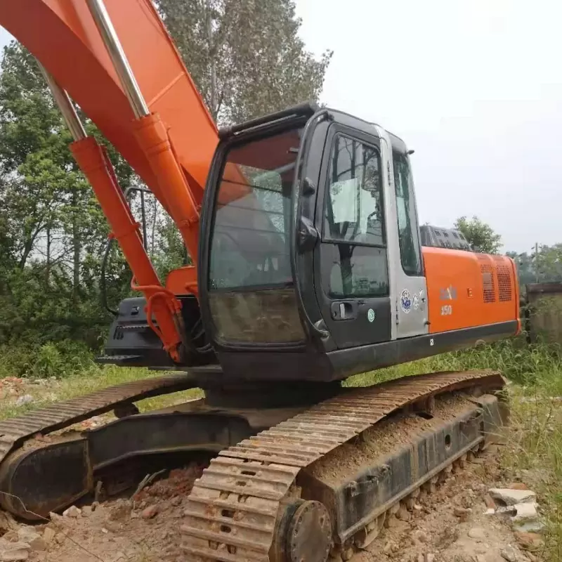 Excavadora de orugas hidráulica usada original Hitachi ZX350K-6