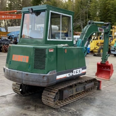 Kubota KH-033 Excavadora usada Mini excavadora de 3 toneladas