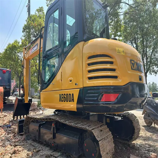 Used XCMG 60DA Excavator mini 6 ton Crawler Excavator