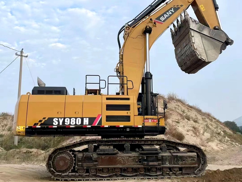 Used Sany SY980H Construction Crawler Excavator