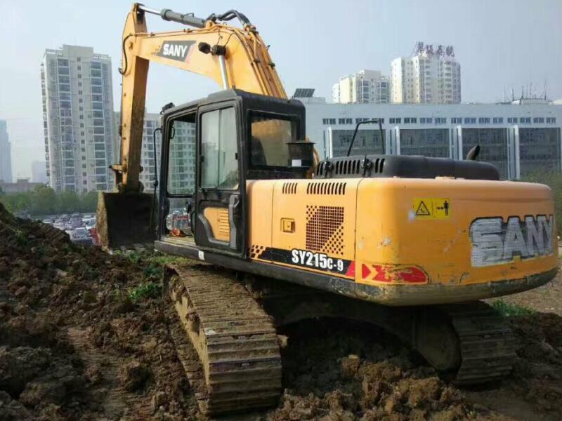 Used China Sany215C-9 Construction Crawler Excavator