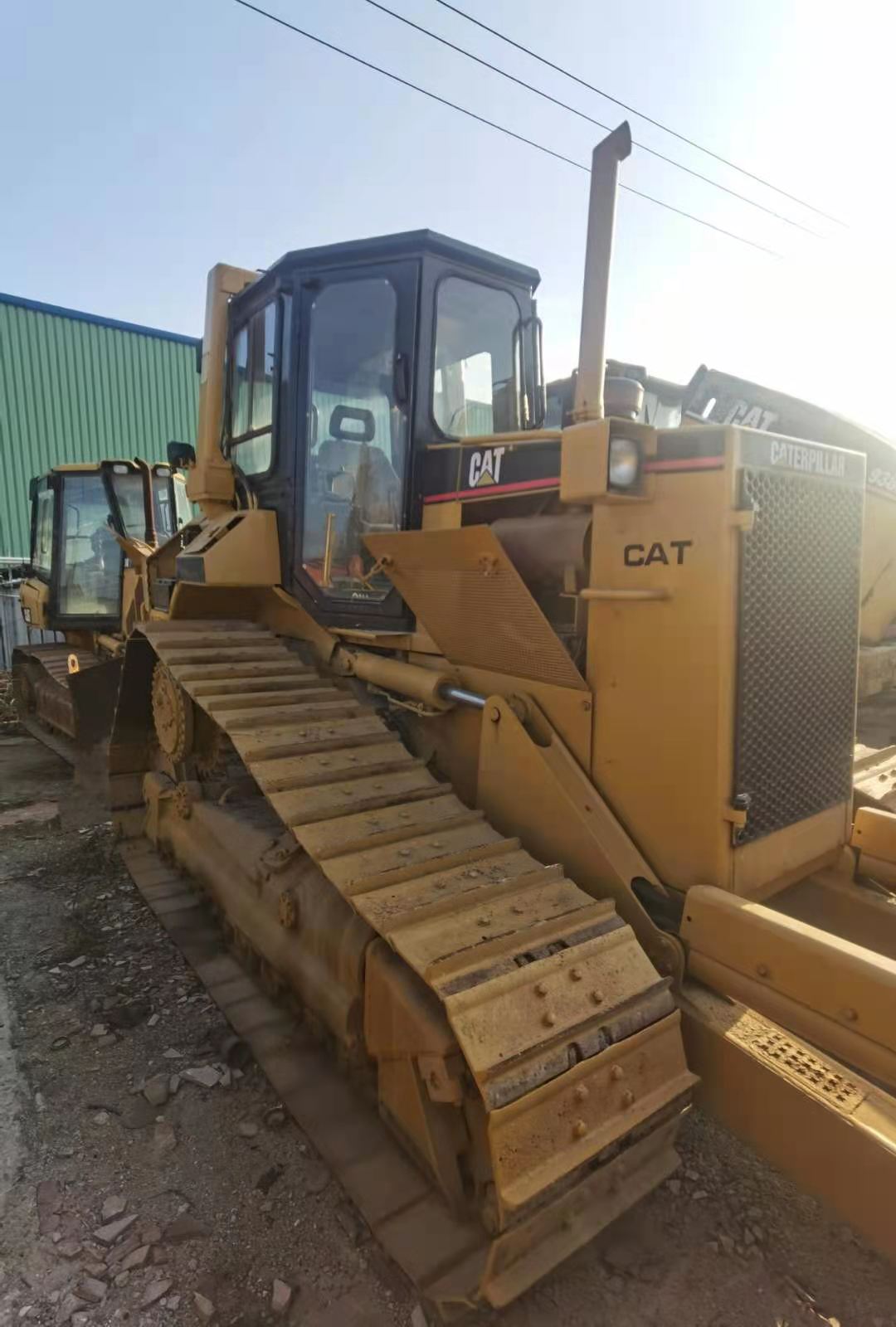 Maquinaria de construcción usada CatD5M Bulldozer sobre orugas de 12 toneladas