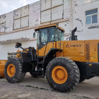 Wheel Loader SDLG Bekas Peralatan Konstruksi LG956L penjualan panas