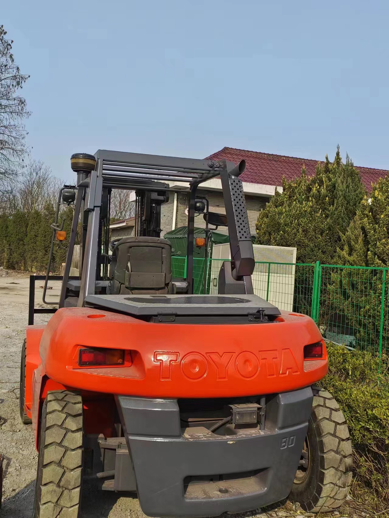 Original imported Toyota 8 tons forklift strong performance