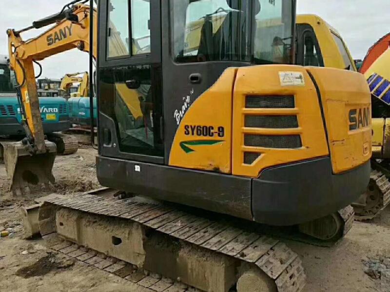 Used Sany SY60 crawler Excavator with lowest price for sale