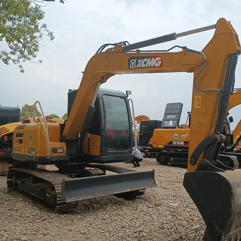 Used China XCMG XE75 mini excavator digger machine