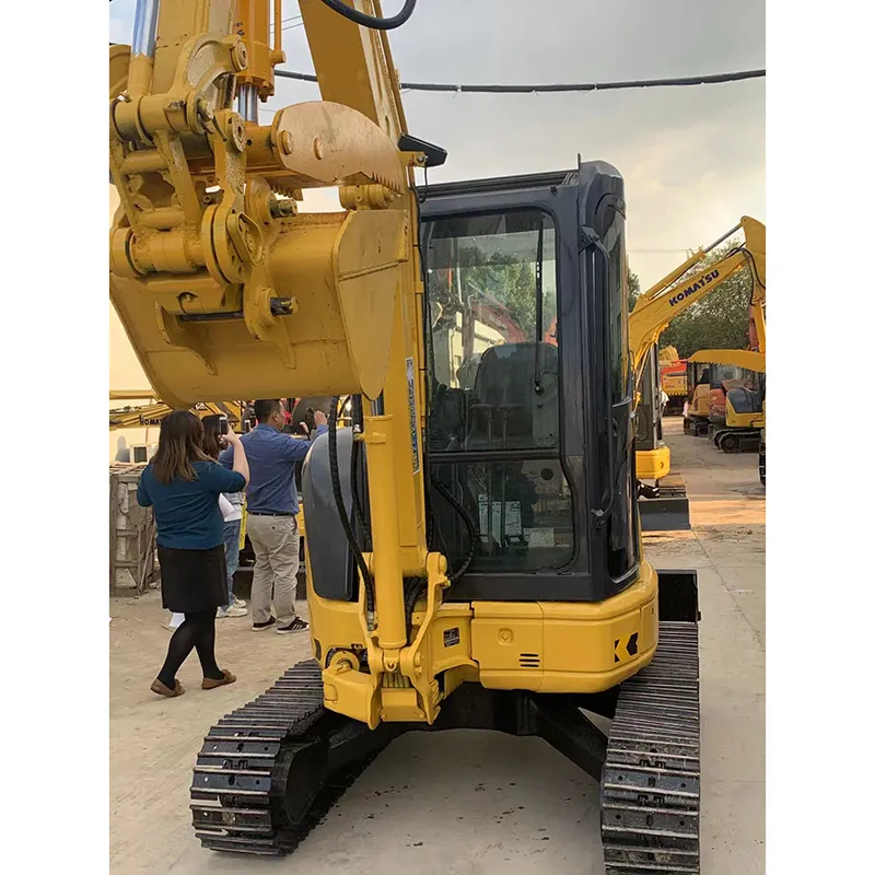 Venta al por mayor de excavadoras de orugas komatsu PC35mini digger pc35mr-2 usadas